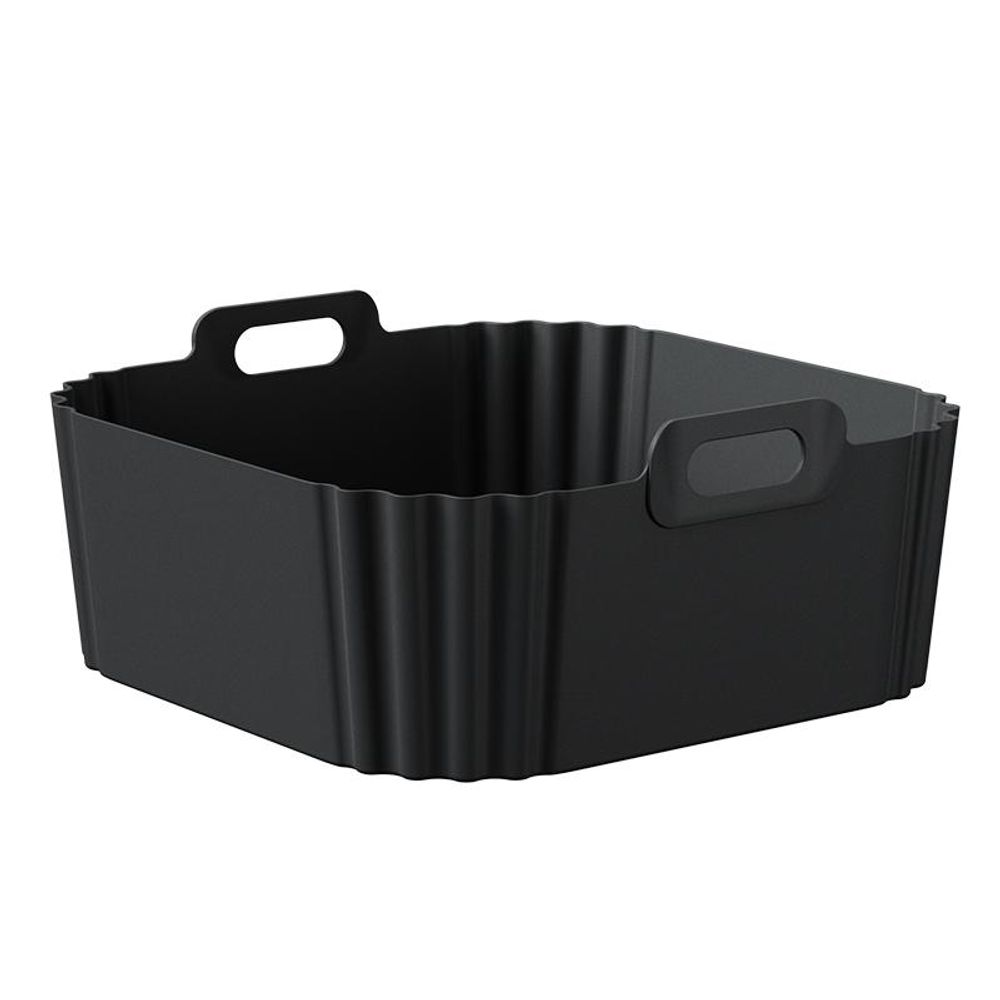 Airfryer Zubehör Set Silikon, 22.5cm Silikonform mit 2 Mini-Ofenhandschuhen, BPA-frei, Antihaft, spülmaschinengeeignet, bis 230℃, für 4.7–7.2L