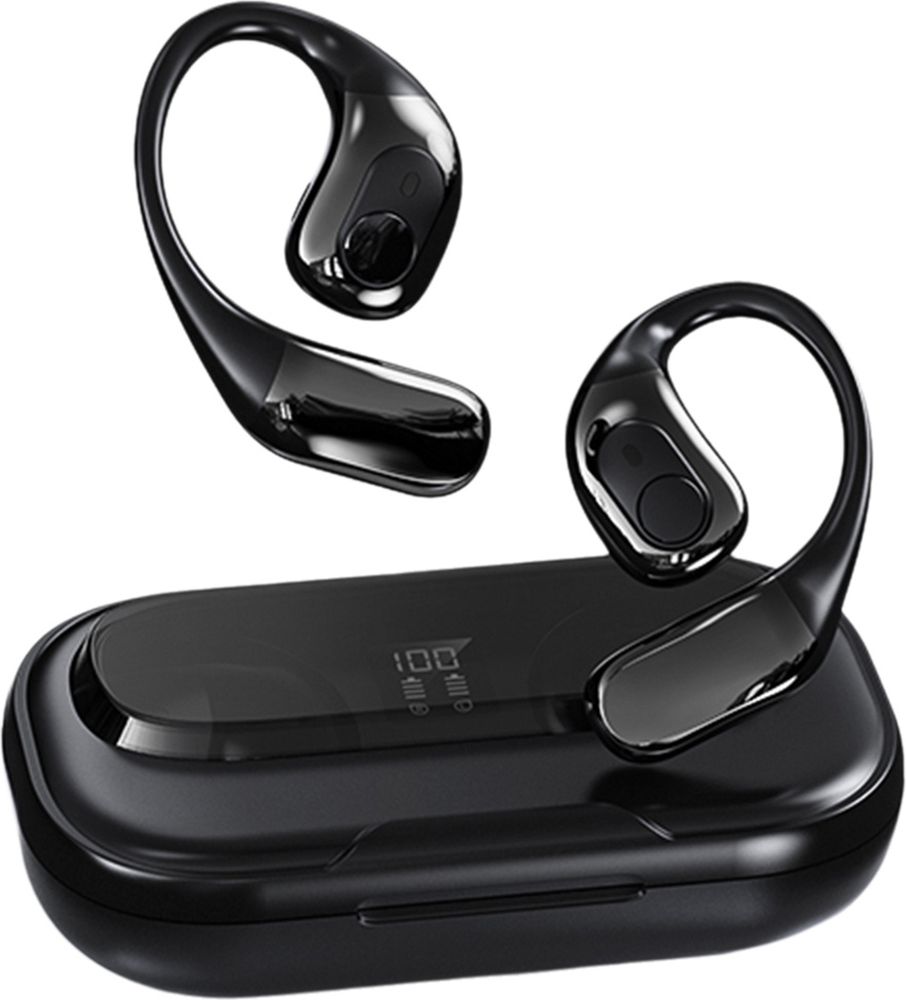 Ohrhoerer-Sprachuebersetzungsgeraet, Echtzeit, 138 Sprachen, kabellose Bluetooth-Zwei-Wege-uebersetzung, 3 Modi, kompatibel mit iOS und Android, unterstuetzt Musikwiedergabe, Telefonanrufe, langlebig, mit Ladeetui