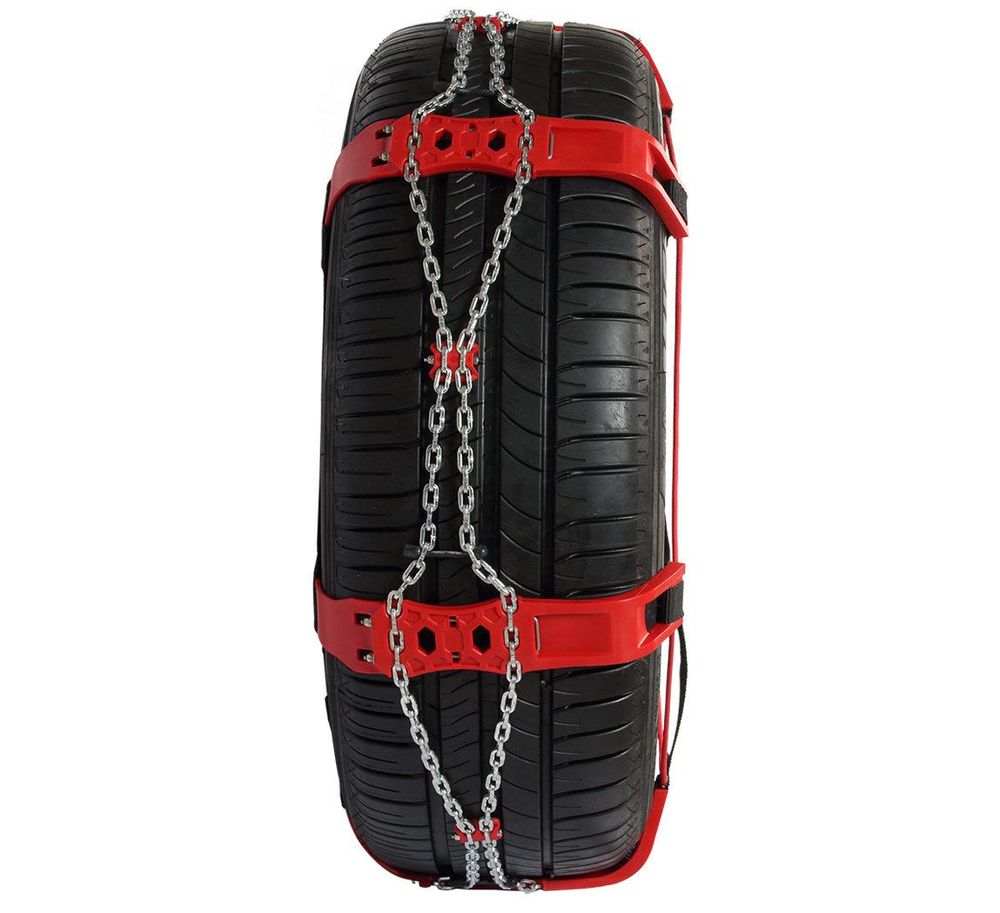 Polaire Schneeketten Steel Sock 136 für Reifen 235/65/16, 9 mm Hybrid-Kette für Pkw, SUV, Winterreifen und Alufelgen, ÖNORM V5117
