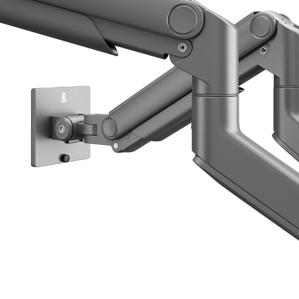 Monitor Halterung für 2 Monitore für 17 bis 45 Zoll Monitorarm Bildschirmhalterung Metall