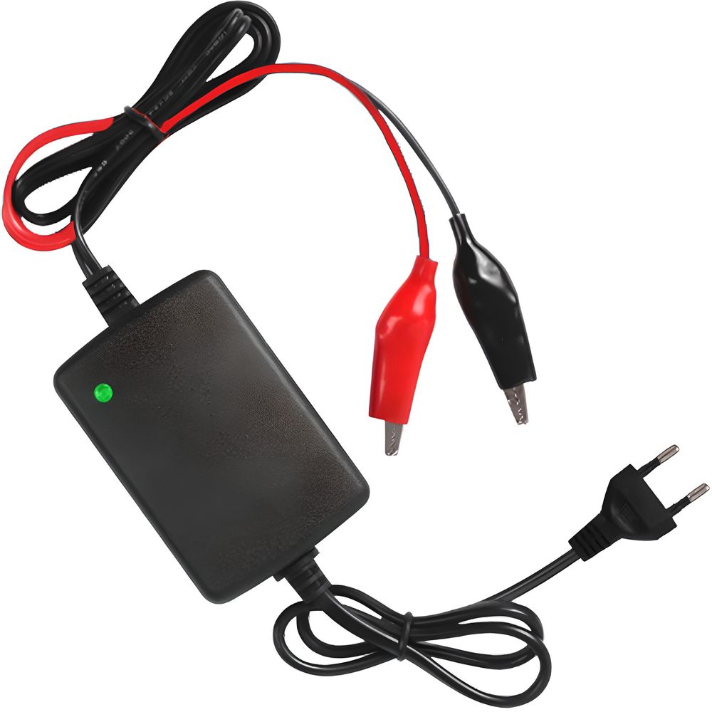 Autobatterie Ladegerät Bleiakku 12V Blei-Gel Batterieladegerät Batterie Akku Auto Batterielader Erhaltungsladung 1,5 A Erhaltungsladegerät Retoo