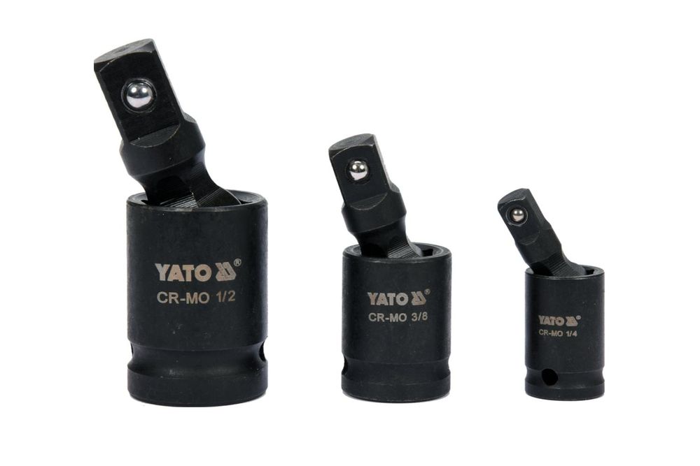 YATO YT-10643 Schlaggelenksatz 3-teilig für Kfz-Werkstatt und Reparatur