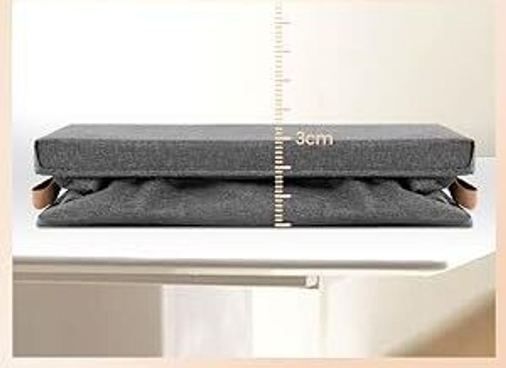 WOLTU 6er Set Aufbewahrungsboxen mit Deckel, mit Griffen, faltbar, Grau, 51L(48x36x30 cm)