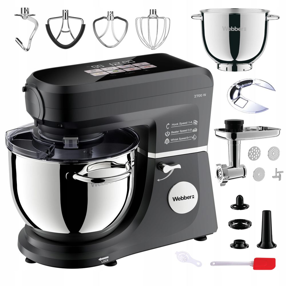 Planeten-Küchenmaschine Webber SM17 Premium mit 2700 Watt