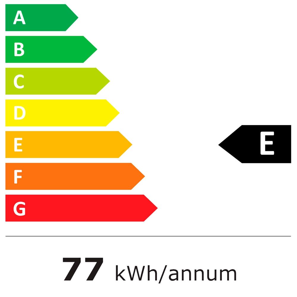 Briebe CF1155, Grau, Kunststoff, 40 l, 1 Stück(e), Elektro, AC, Gleichstrom