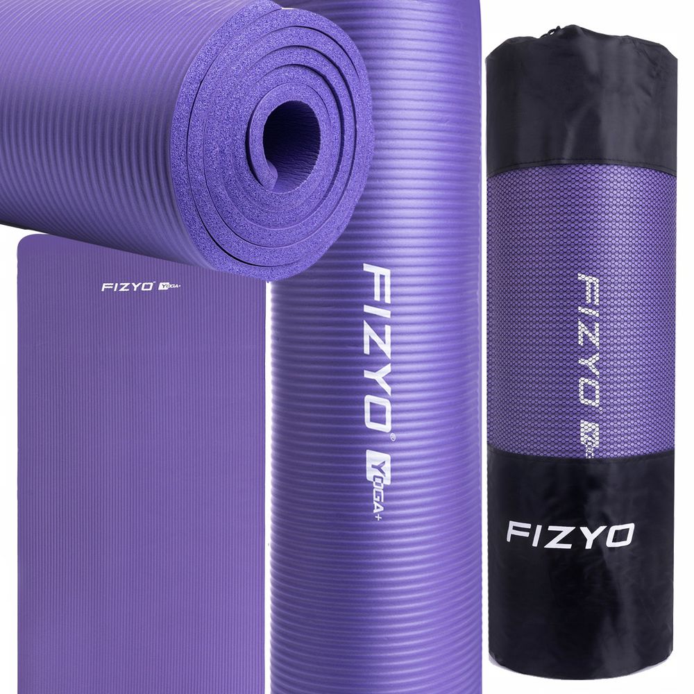 Produktbild der FIZYO NBR-Schaumstoff-Gymnastikmatte auf weißem Hintergrund