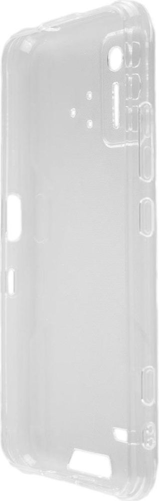 caseroxx Schutz-Hülle TPU-Hülle kompatibel mit UMIDIGI Bison GT, Gummi Handy Tasche transparent  – Detailansicht