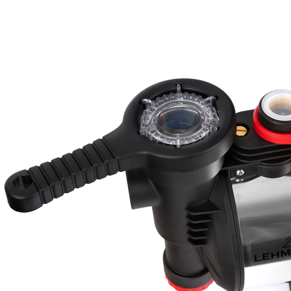 Lehmann Garten Pumpe 900 W, 3600 l/h, 4,2 bar, Max. Ansaugtiefe 8 m, Max. Entladehöhe 42 m, Kabellänge 1 m