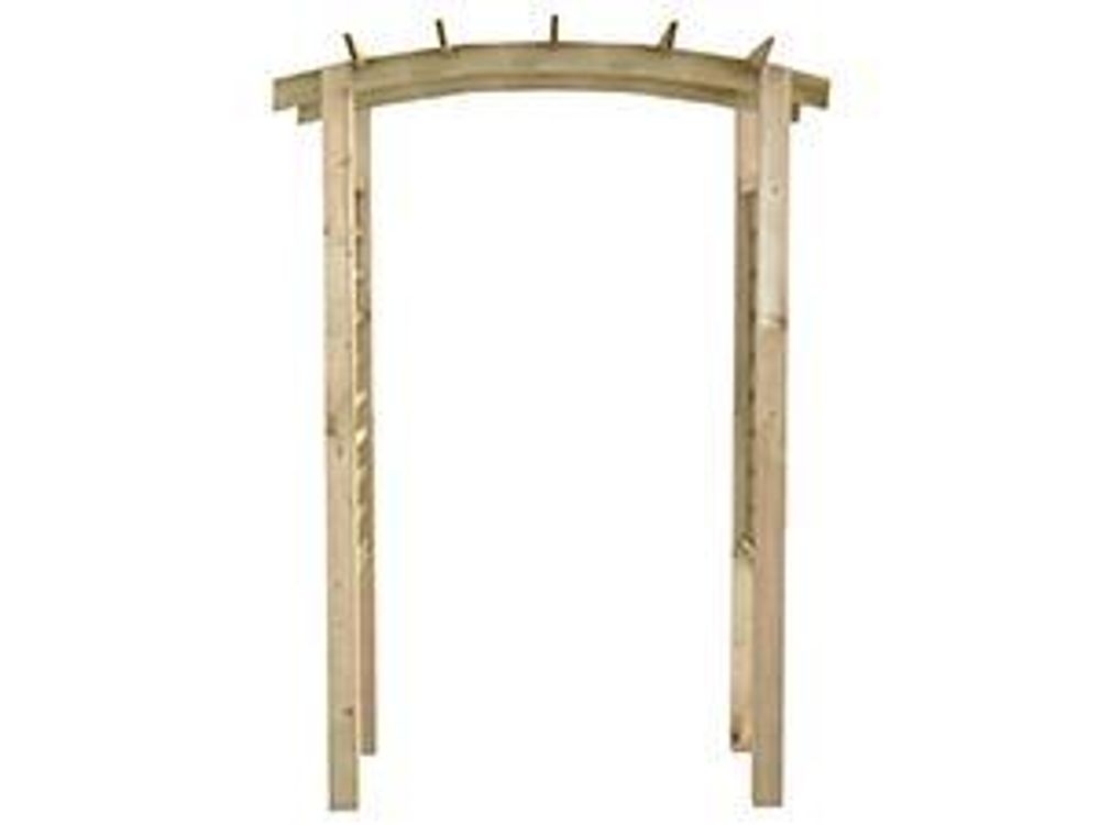 vidaXL Gartenbogen 150x60x210 cm Holz