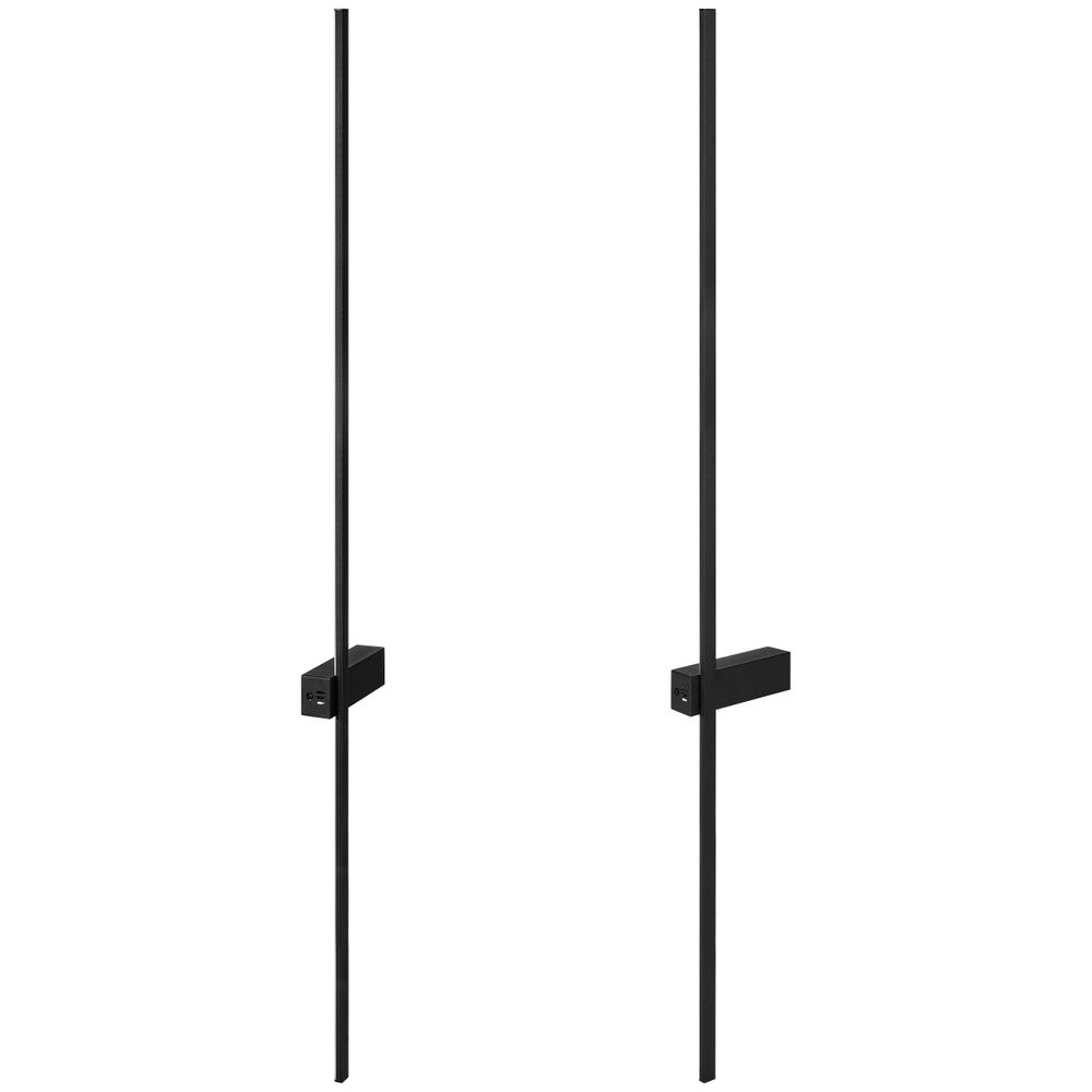 MasterLED LED Wandleuchte LIRA 120cm 18W 4000K Neutralweiß schwarz für Innenräume