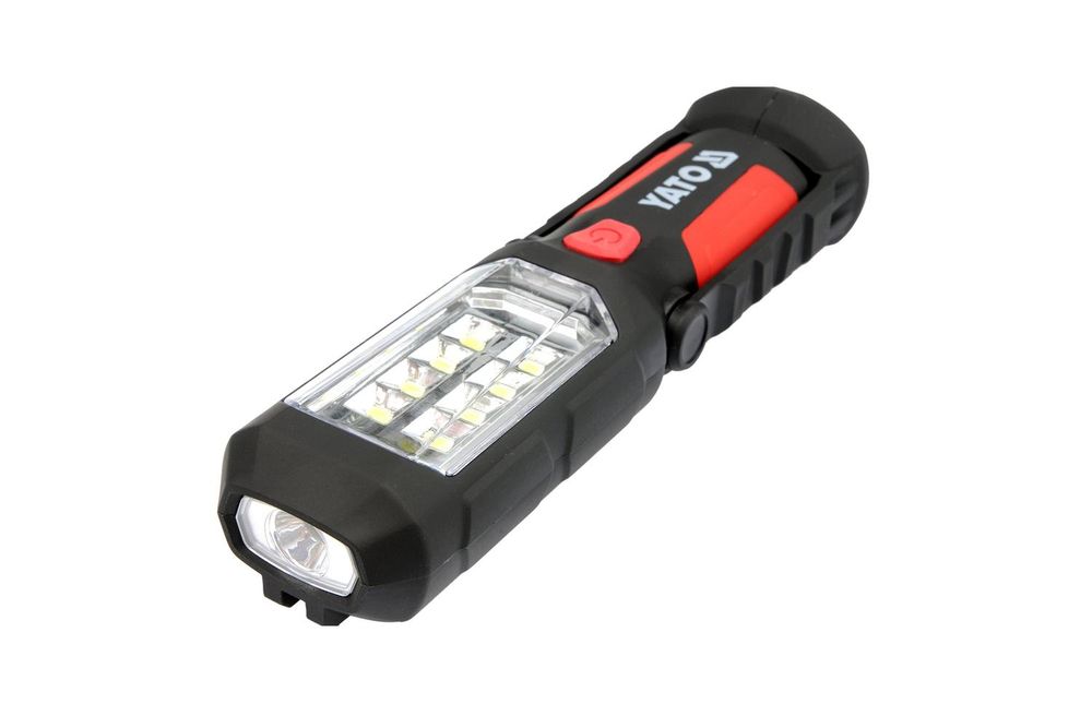 Yato YT-08513, LED, 9 Glühbirne(n), IP20, Schwarz, Tragbare Arbeitslampe