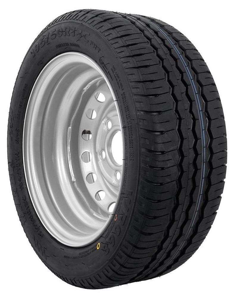 WANDA Anhänger Komplettrad 195/50 R13C 900 kg für schwere PKW-Anhänger