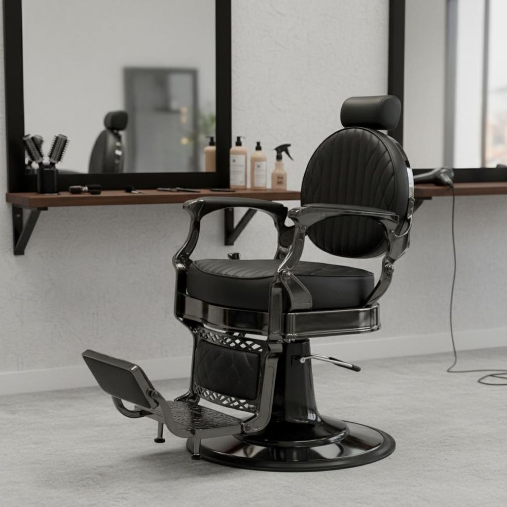 Fauteuil de barbier Bomby fauteuil de coiffure hydraulique pour salon de coiffure barber shop Barberking