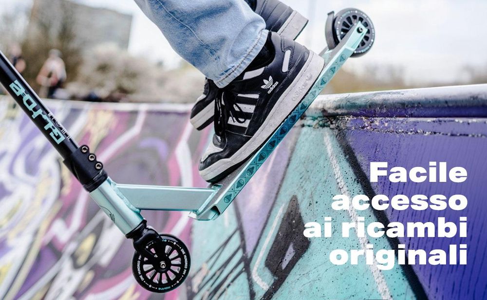Monopattino da stunt MOVINO GLIDE Skatepark leggero 3,3 kg ABEC-9 IHC