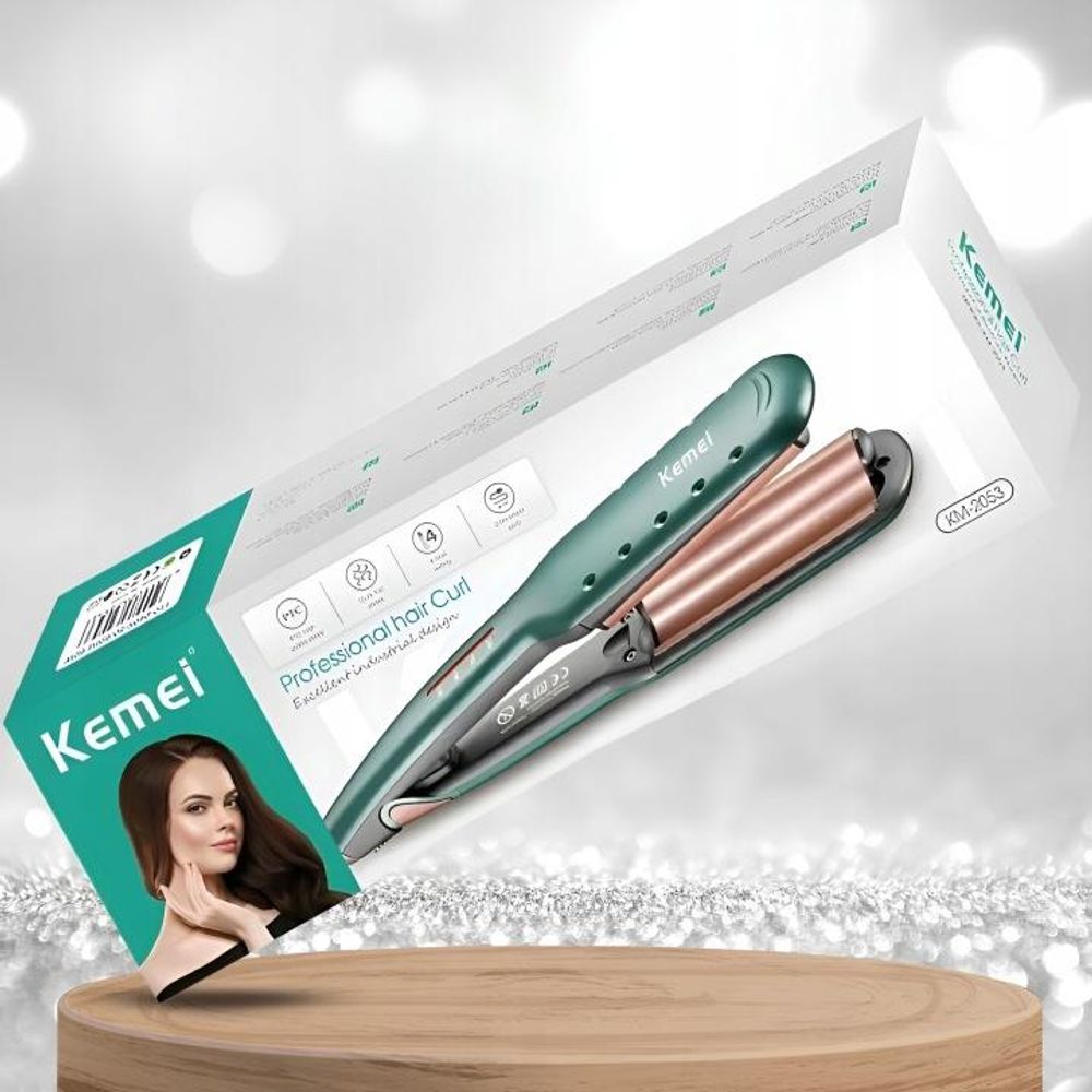 Haarlockenstab Kemei Keramik Welleneisen Welleneisen 60W Tpc 130-220 °C