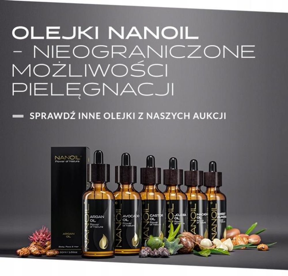 Nanoil Jojoba Oil Olejek jojoba do pielęgnacji włosów i ciała, 50ml