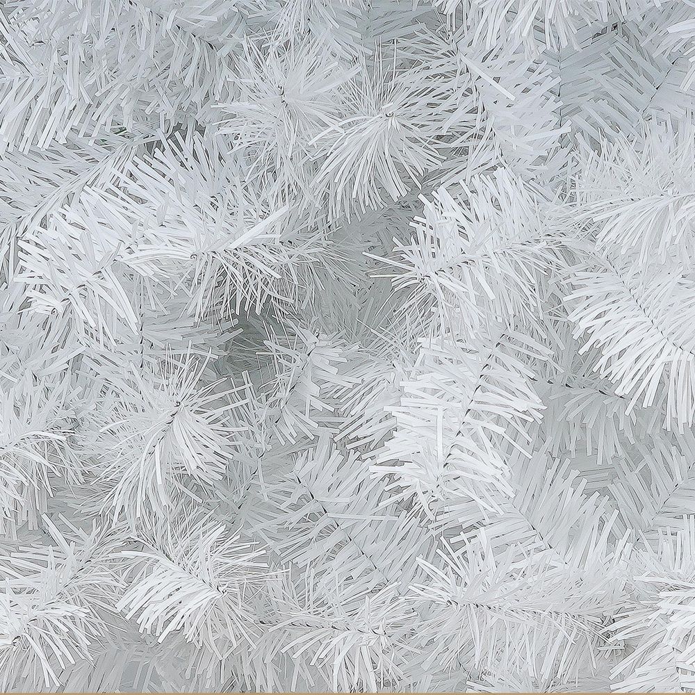 Weihnachtsbaum Weiss 150 cm Künstlicher Weihnachtsbaum mit 420 Spitzen Tannenbaum Künstlich mit Metallständer Christbaum wie echt Einfache Montage