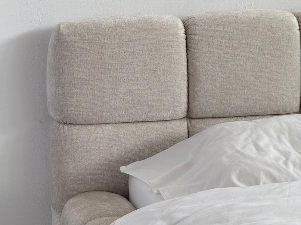 Polsterbett NUBO Premium 140x200 cm mit Bettkasten – PERFECT HARMONY 80