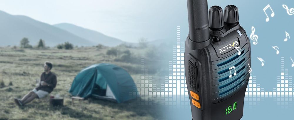 Retevis H777H Funkgerät, Walkie Talkie Erwachsene mit EIN-klick-Pairing, Verstecktes Display mit LED, USB-C, Notfallalarm, VOX, Walkie Talkie 3er Set