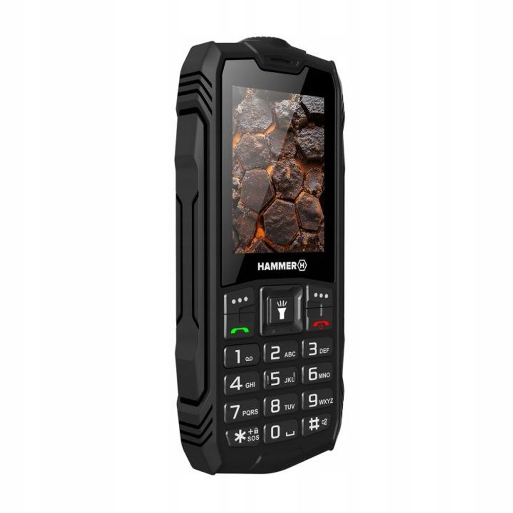 HAMMER ROCK LTE (Black) Dual SIM 2.4" IPS 240x320/128MB/48MB RAM/microSD/LTE