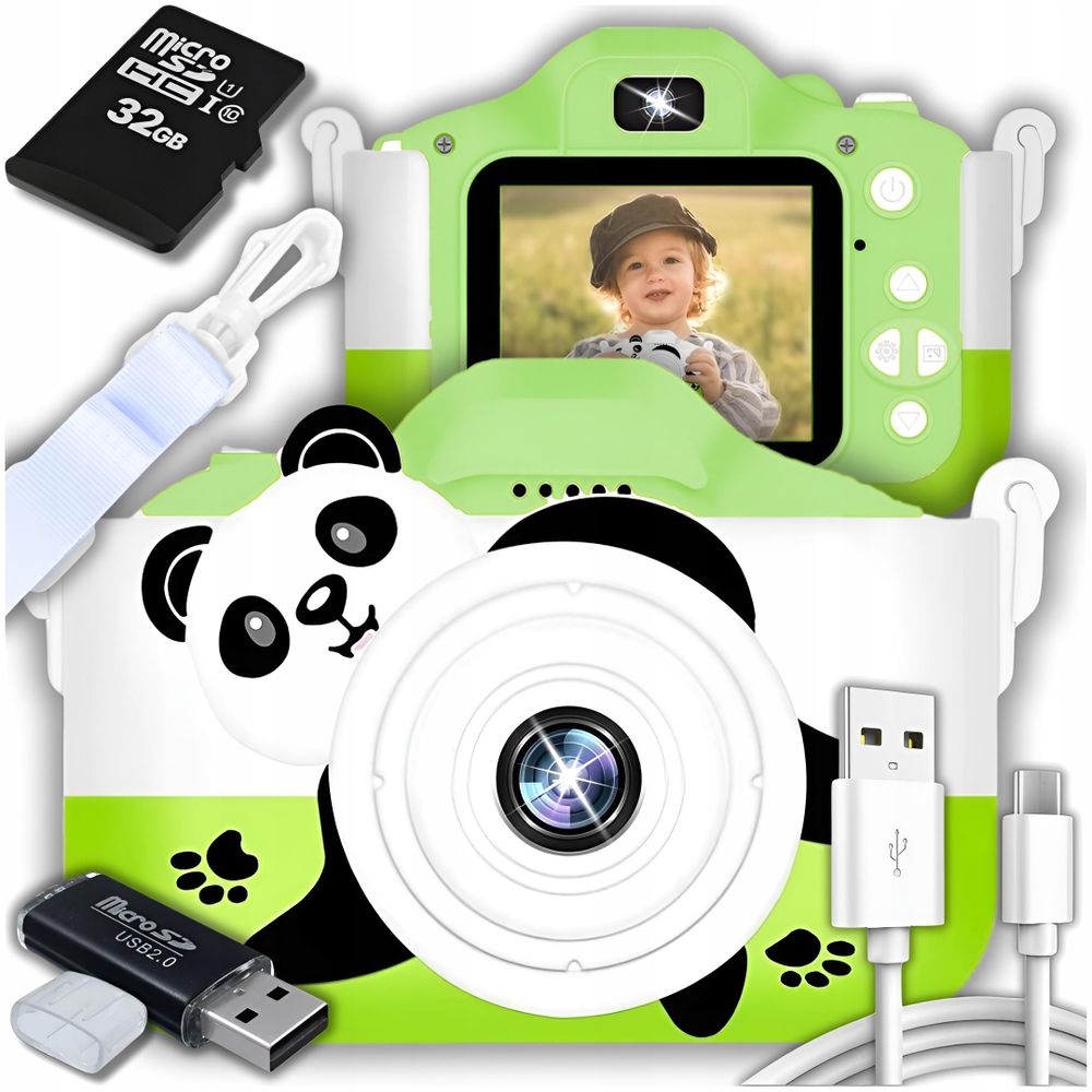 Digitale Kinderkamera 40Mp Kamera Spielzeug Spiele+Karte 32Gb