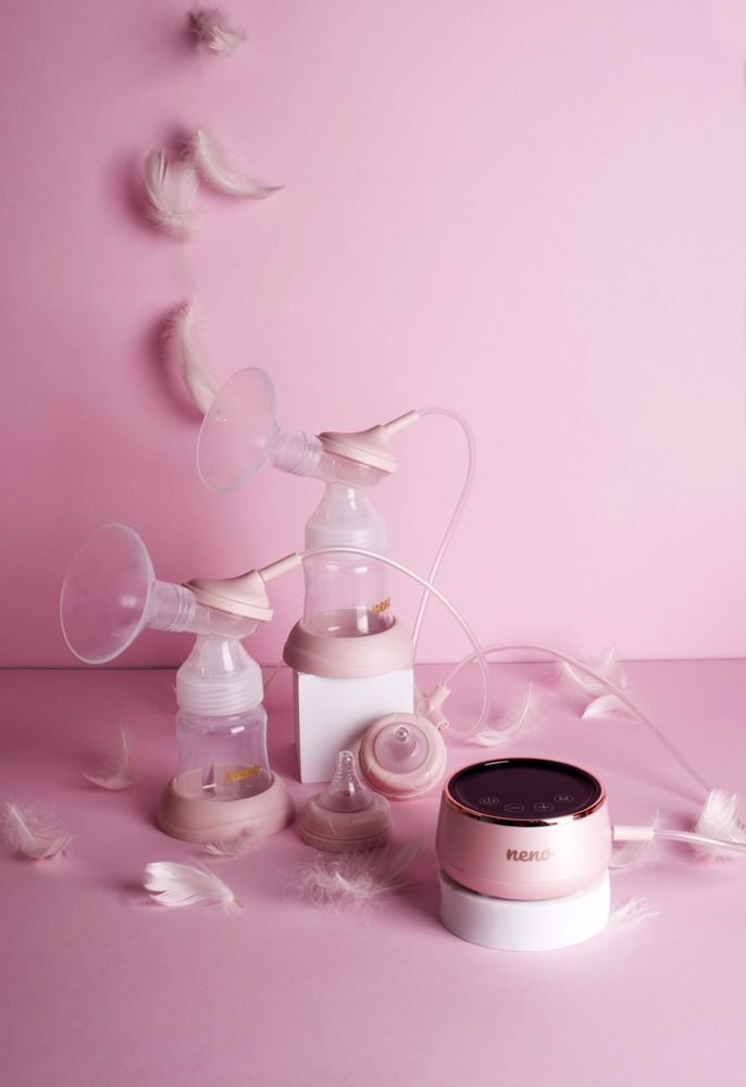 Neno Bella Twin odsávačka mlieka 150 ml Elektronická