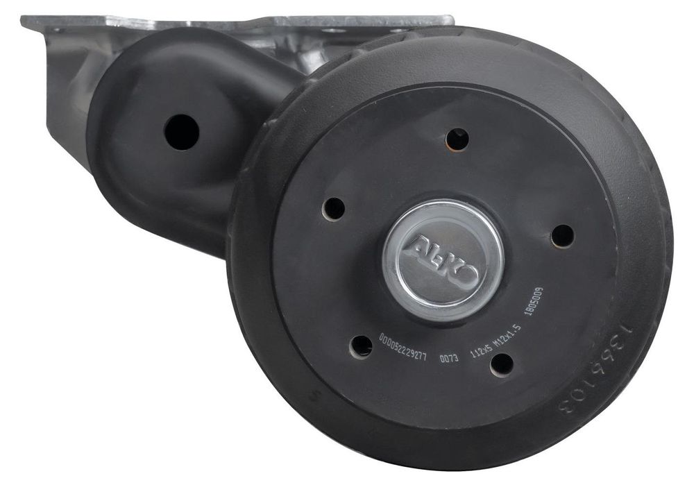 AL-KO Gebremste Achse 1350 kg 1260 mm für schwere Anhänger und Autotransporter
