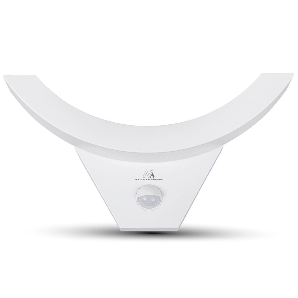 2x LED-Lampe mit Bewegungs- und Dämmerungssensor weiß 10 W