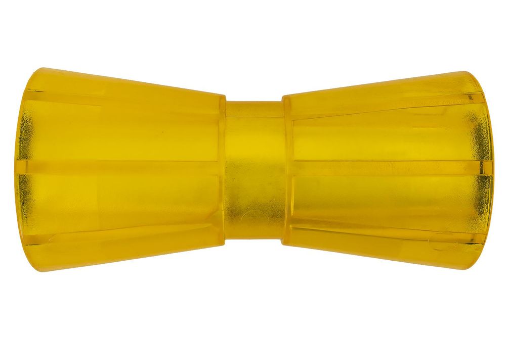 Kielrolle KNOOT 190 mm, in gelb, für Bootsanhänger