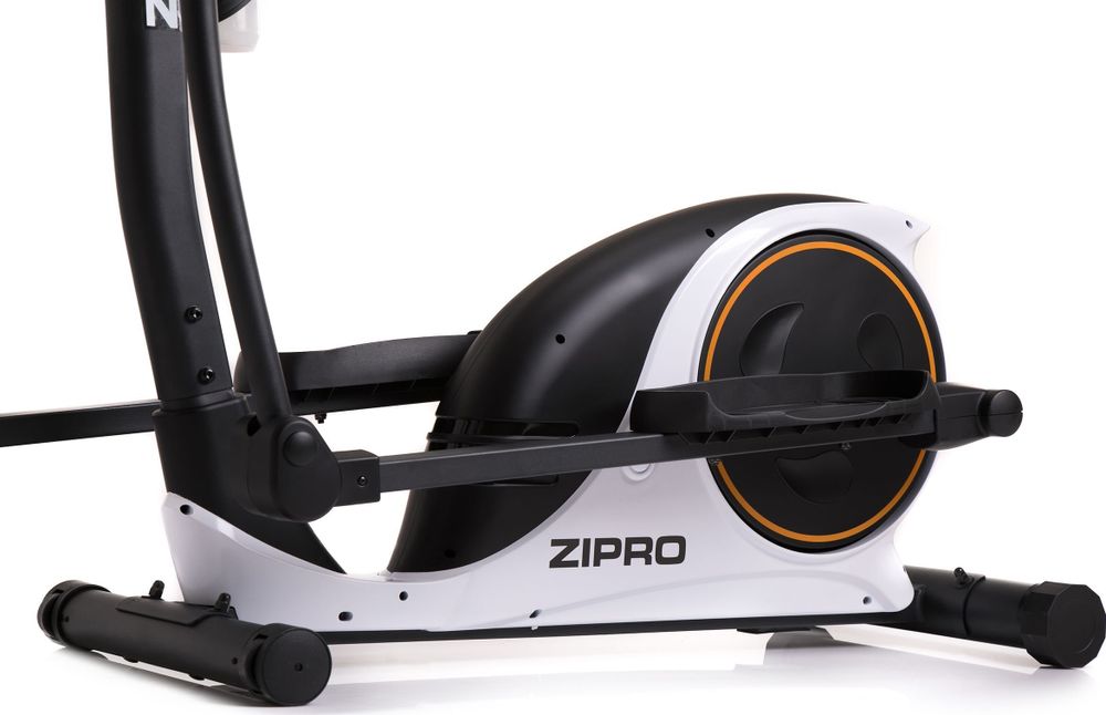 Zipro Crosstrainer Hulk RS – Magnetischer Ellipsentrainer bis 150kg Belastbar 8kg Schwungmasse Leiser Riemenantrieb Heimtrainer mit Pulsmessung