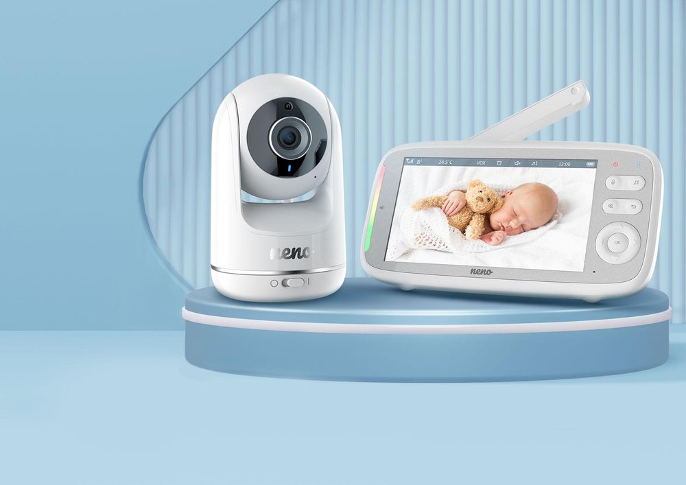 Neno Vista Drehbare Video-Babymonitor mit drahtlosem Empfänger