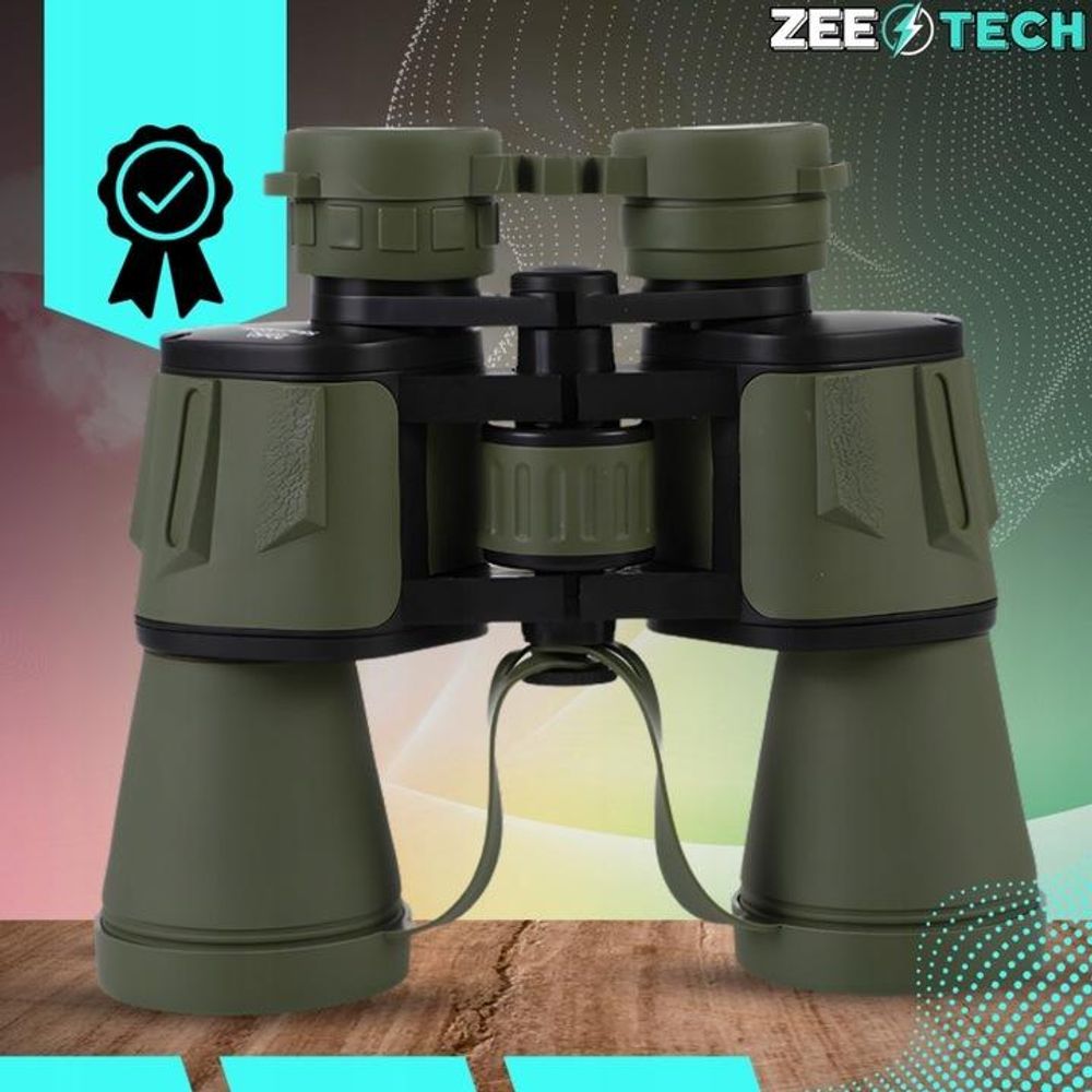 Militärisches Fernglas 20x50 für Jagd und Tourismus, Optik BK-7 FMC + ETUI GURT