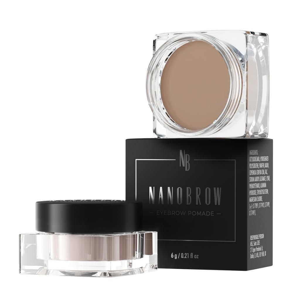 NanoBrow - Eyebrow Pomade - Light Brown - 6 gr