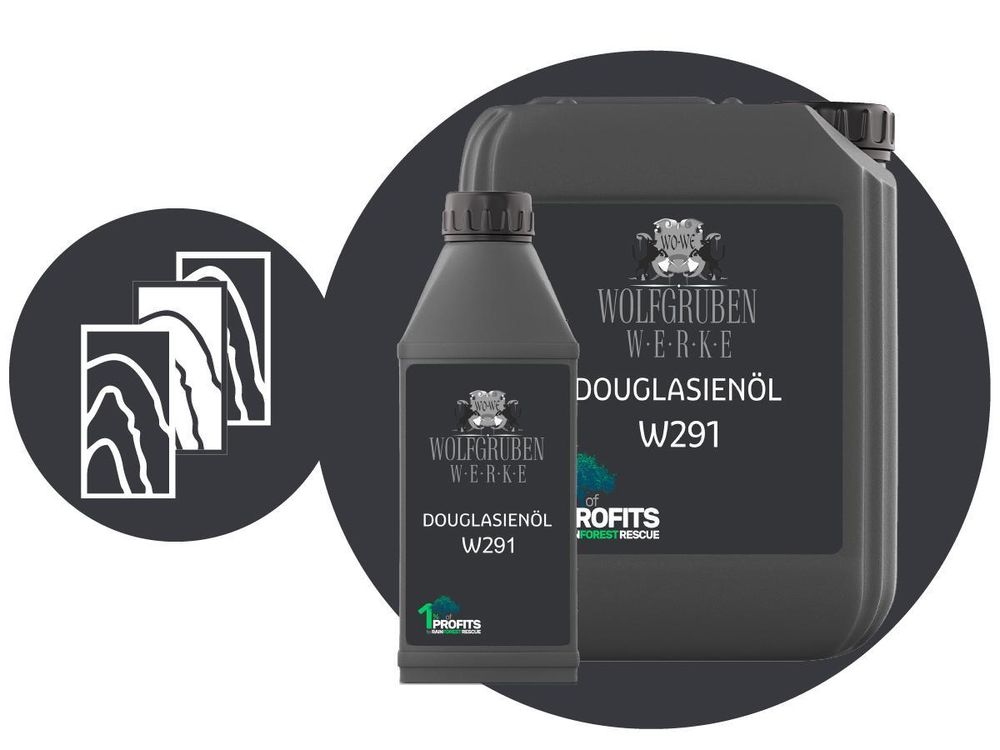 Douglasien Öl Akazienöl Lärchenöl Hartholzöl Holzöl Öl Zedernöl Eiche W291 - 5L