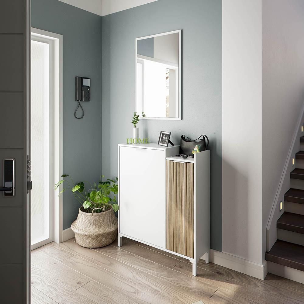 Ethna Garderobenset – Moderne Garderobe mit Spiegel und Stauraum
