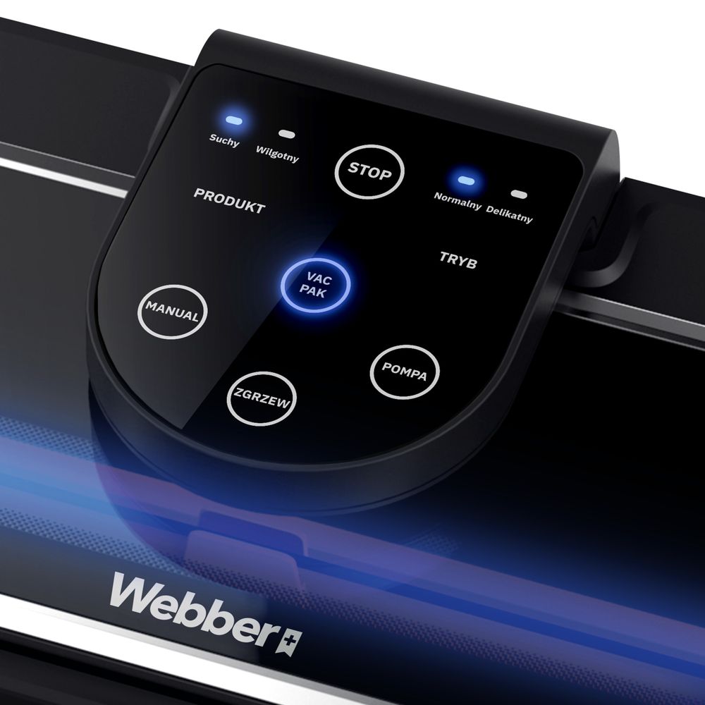Zgrzewarka Próżniowa Do Folii Pakowarka Żywności Webber V217 Automatyczna