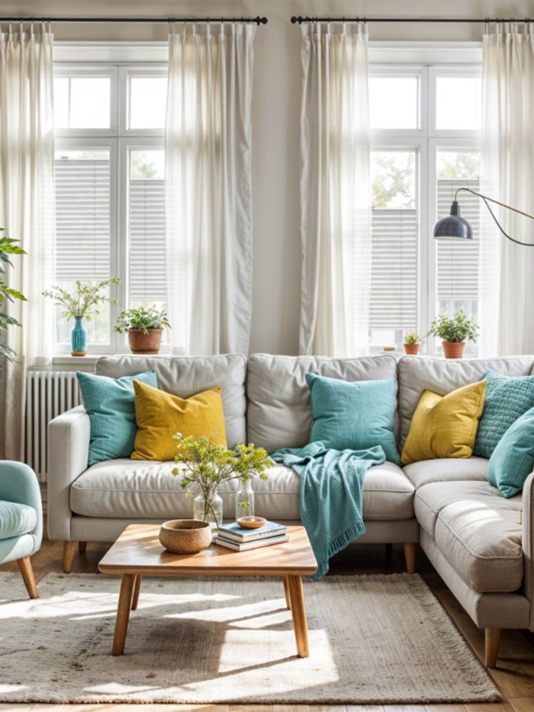 Estika Plissee ohne Bohren - 35x120 cm - Milchig - Jalousien fenster für innen, Klemmfix montage
