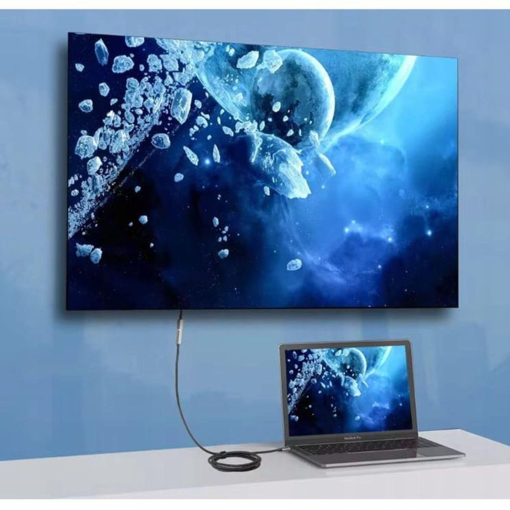 Kabel - Verlängerungskabel - USB-C-Buchse - Thunderbolt 3 - 4k 60 Hz - 10 GB - 100 W - 2 m - Audio und Video