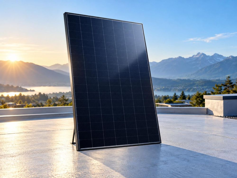 LONGi 500 Wp bifaziales Glas-Glas-Solarmodul mit 24,5 % Wirkungsgrad und N-Typ-HPBC-2.0-Technologie