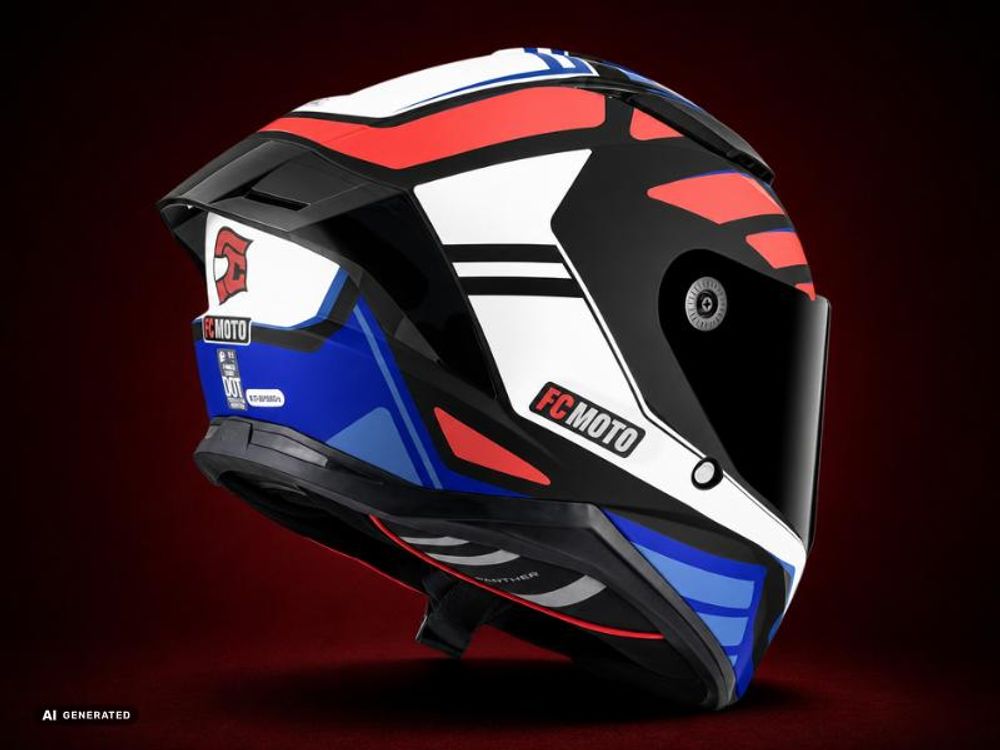 FC-Moto FF130SV Cavion Helm, schwarz matt/gold, L