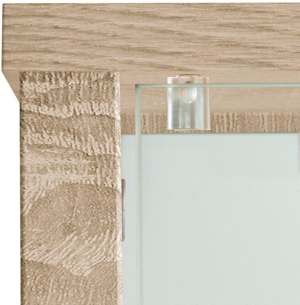 freiraum OPTIMA – Glasvitrine / Standvitrine mit 2 Glastüren und 7 Einlegeböden