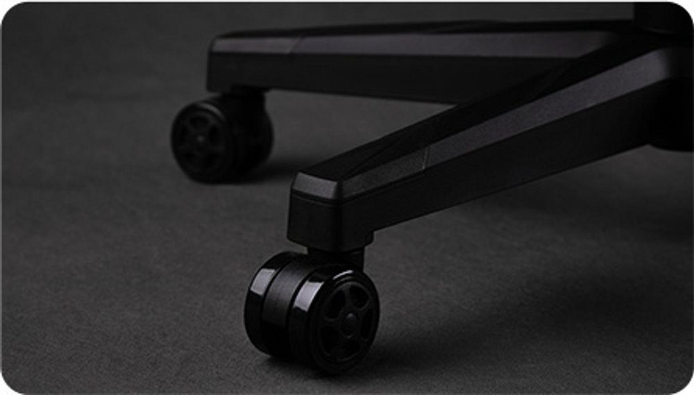 Fotel gamingowy SENSE7 Sentinel – ergonomiczny fotel biurowy z podłokietnikami 3D, pochyleniem 160°, funkcją kołysania, wyściółką HDE™, siłownikiem gazowym, nośność do 150 kg, kolor czarny