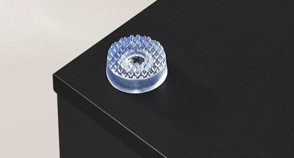 VASAGLE Toolless-Technologie Nachttisch, Beistelltisch mit Ladefunktion, Nachtschrank
