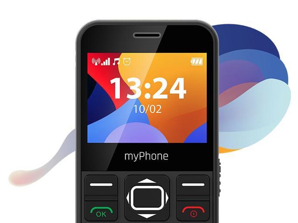 MYPHONE HALO 3 2G-MOBILTELEFON MIT TASTATUR FÜR SENIOREN (SOS-Funktion)