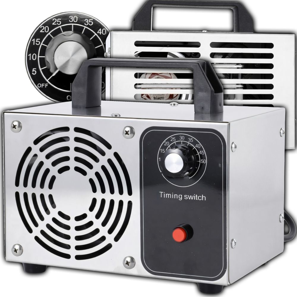Ozongenerator Luftreiniger, O3 Ozonisator, Ozonmaschine mit Timer, 20 000mg/h für Obst, Gemüse, Wasser, Auto, Zuhause 90W Retoo