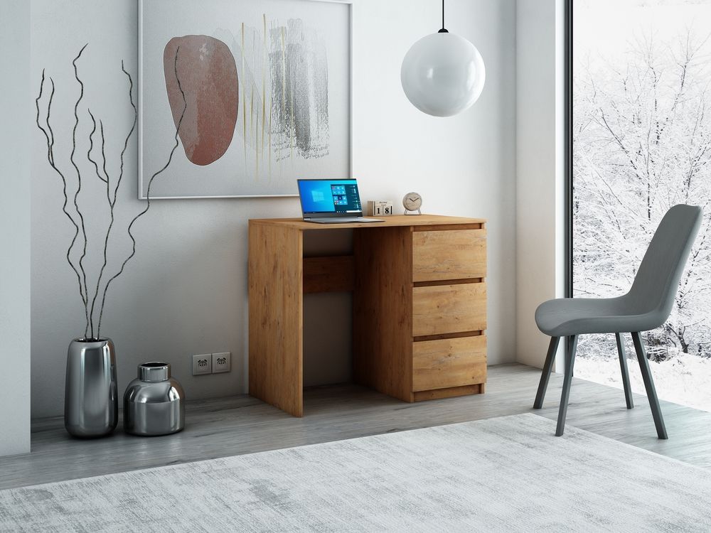 Schreibtisch Bürotisch Computertisch Laptoptisch Büromöbel Arbeitstisch Sonoma