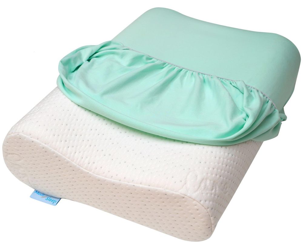 Povlak na ortopedický polštář, univerzální velikost, zelený, od Medi Sleep