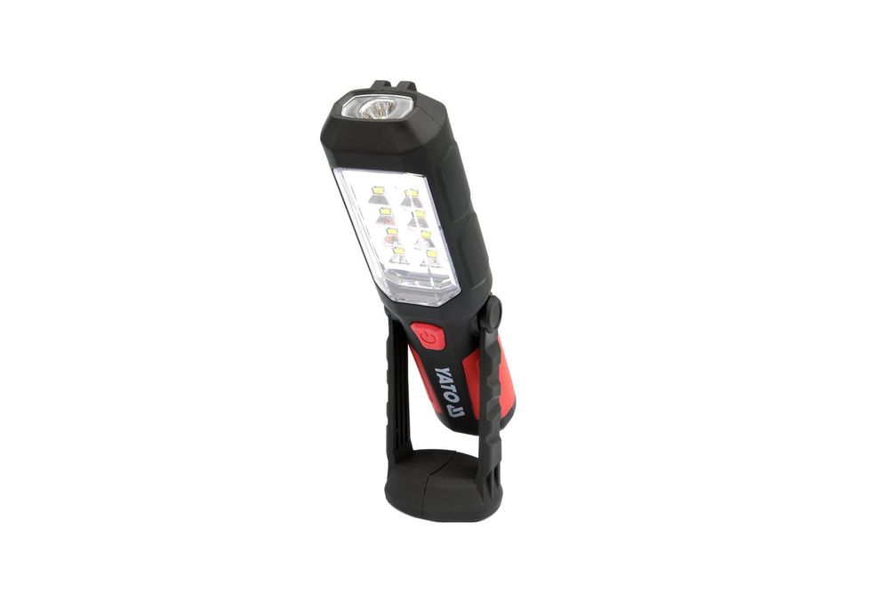 Yato YT-08513, LED, 9 Glühbirne(n), IP20, Schwarz, Tragbare Arbeitslampe