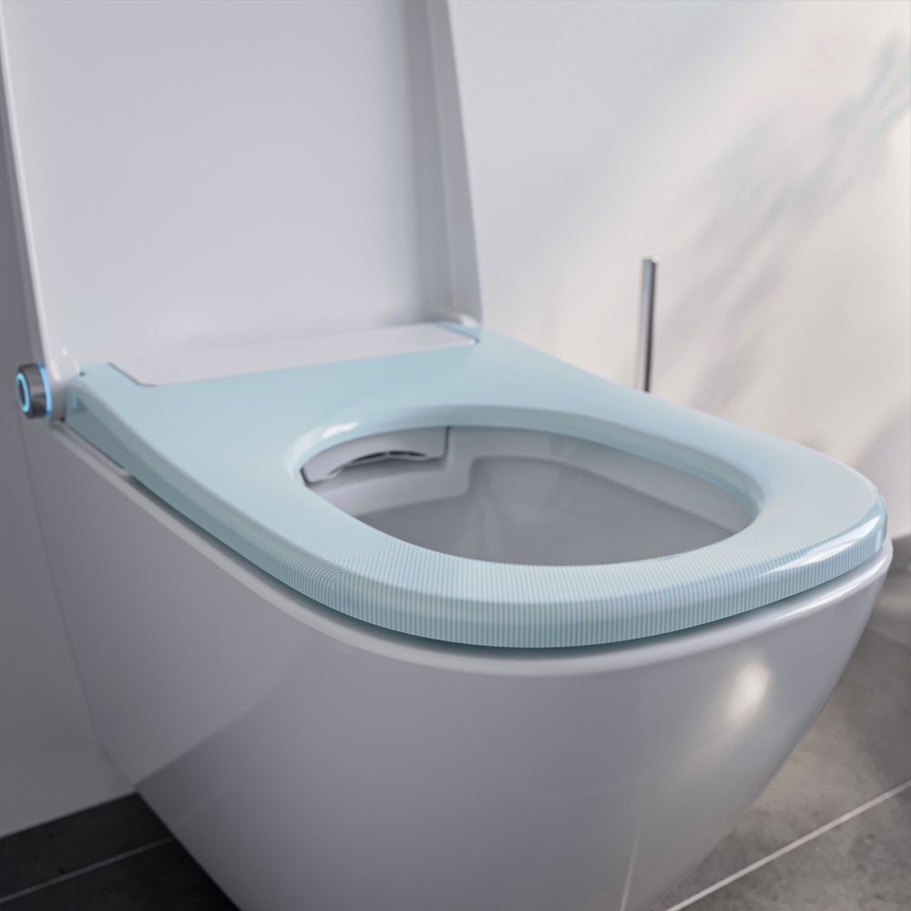 Dusch-WC Basic 1104 Weiß - Gesäß- und Ladydusche - Komplettanlage
