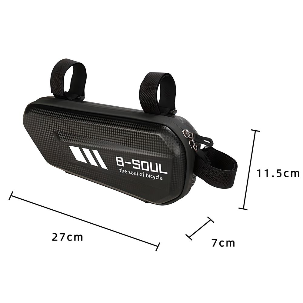 Fahrrad Rahmentasche Dreiecktasche Schwarz Wasserdicht Gepäckträgertasche Fahrradtasche Rahmentasche für Mountainbike MTB Renrad E-Bike Retoo